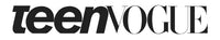 The logo for Teen Vogue, featuring the wordmark in black on a white background.
